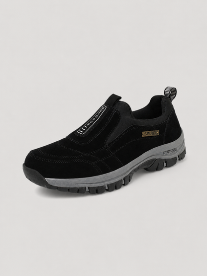 Benno Slip-On Walkingschuhe – atmungsaktives Textil-Synthetik-Obermaterial