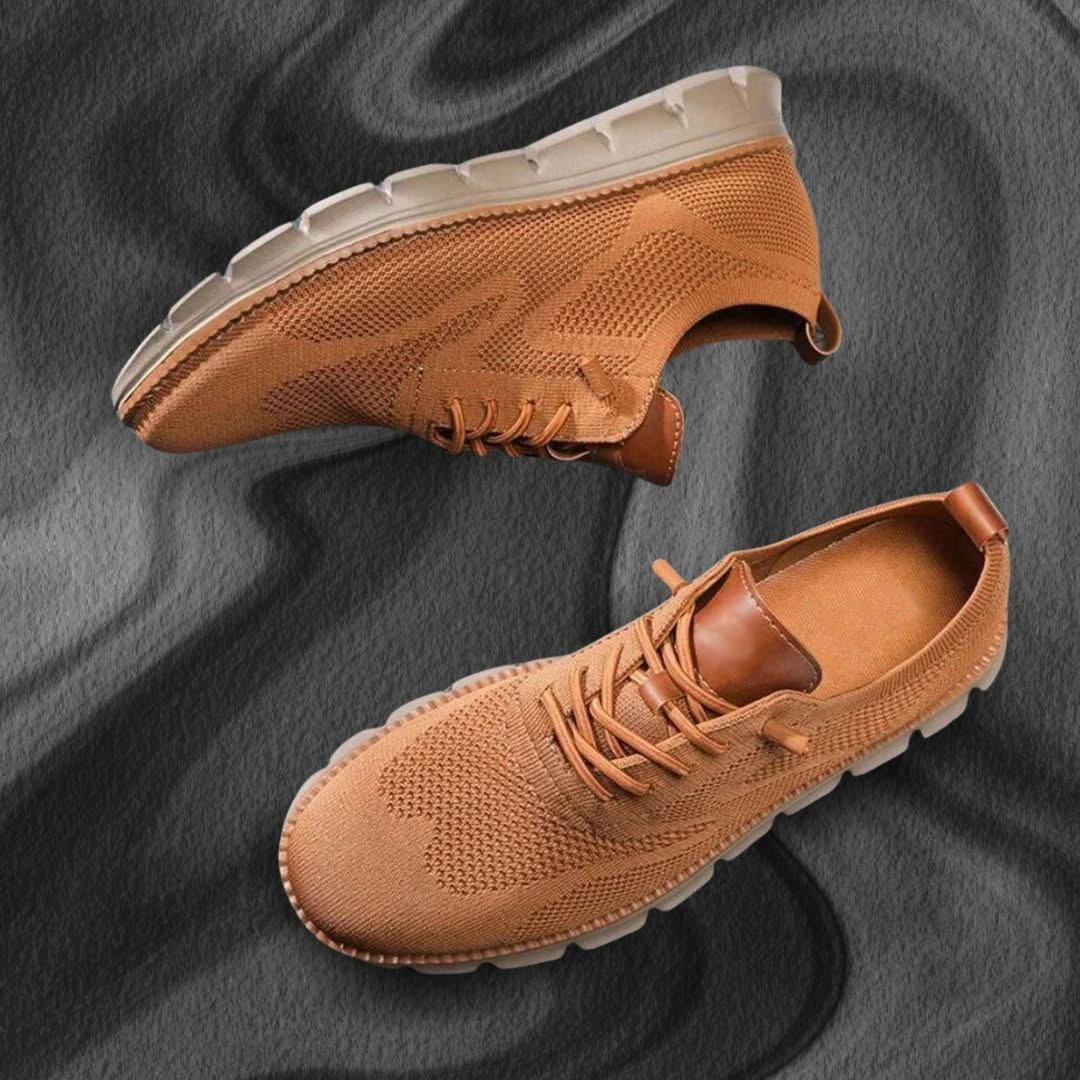 Jonas orthopädische Schuhe Braun mit Bogenstütze und Antirutschsohle