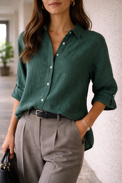 Lena Damen-Bluse in verschiedenen Farben – Frühling-Sommer Kollektion
