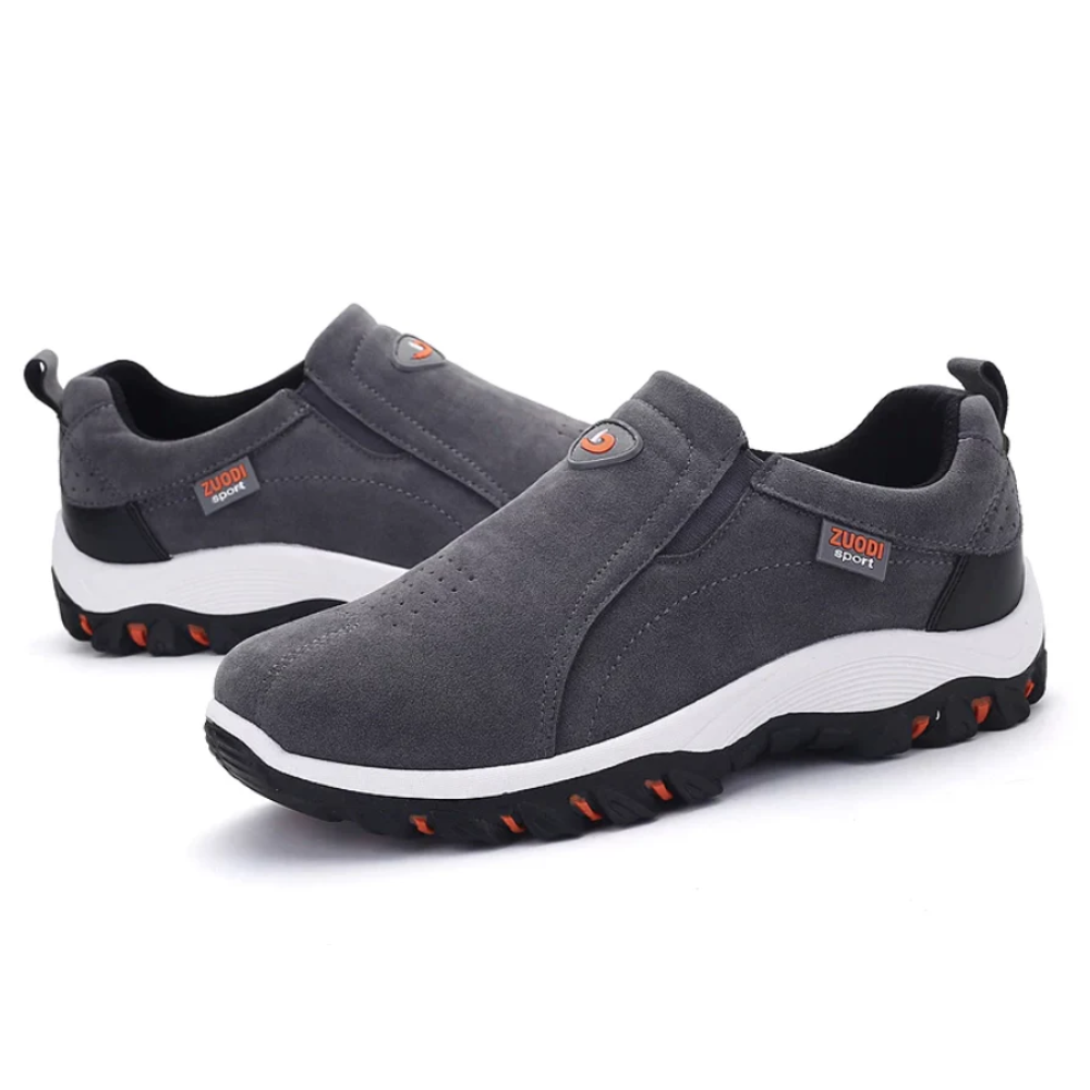 Lenox Herren Slip-On Schuhe – Innenansicht mit stoßdämpfendem, weichem Fußbett