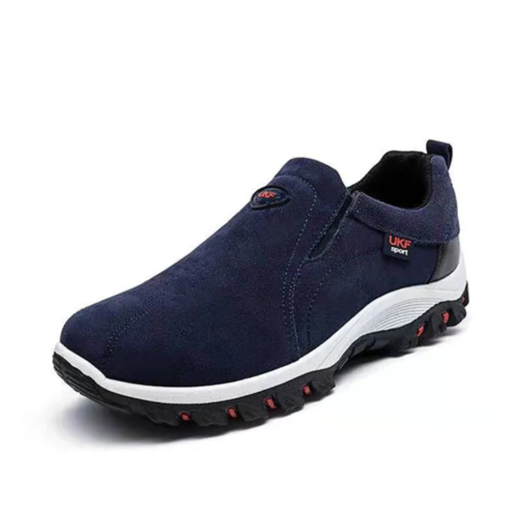 Lenox orthopädische Wanderschuhe für Herren – getragen im Alltag für ganztägigen Komfort