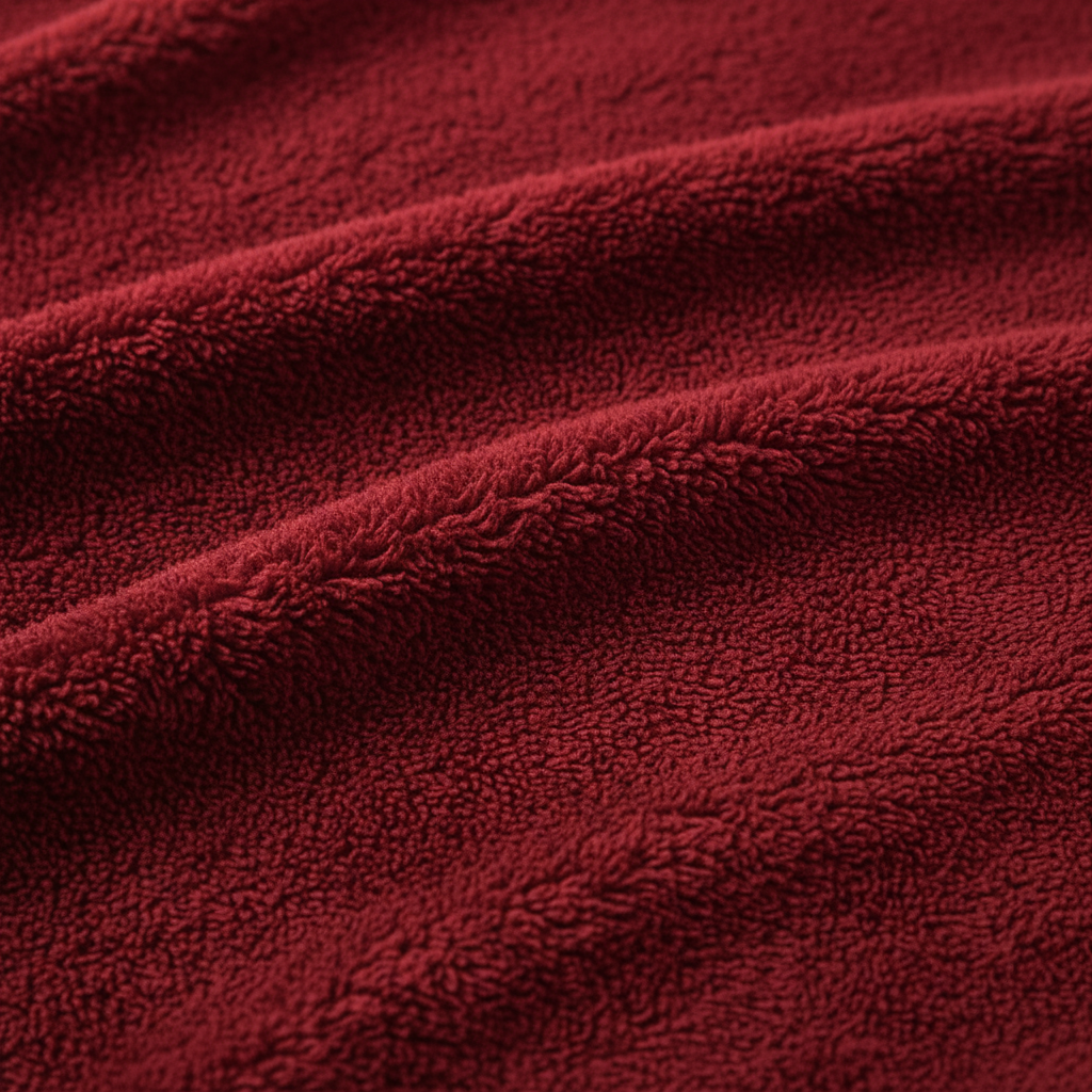 Damen Fleece-Hoodie Rückenansicht – übergroße Passform und Kapuze