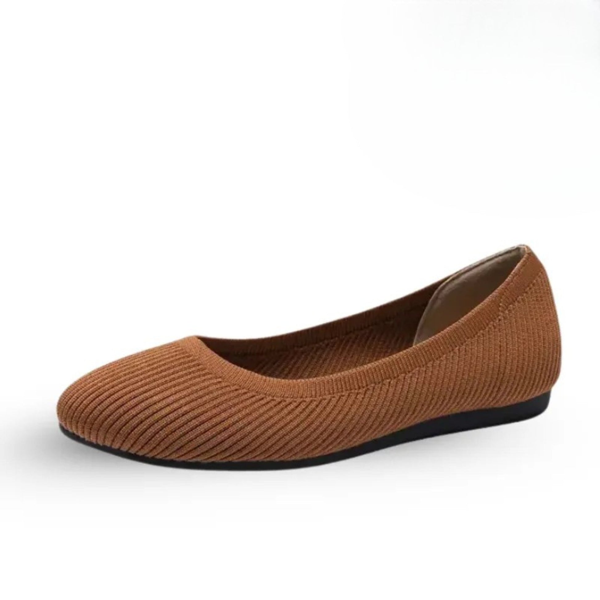 Mila Damen Ballerina – Ansicht von unten, flexible Laufsohle