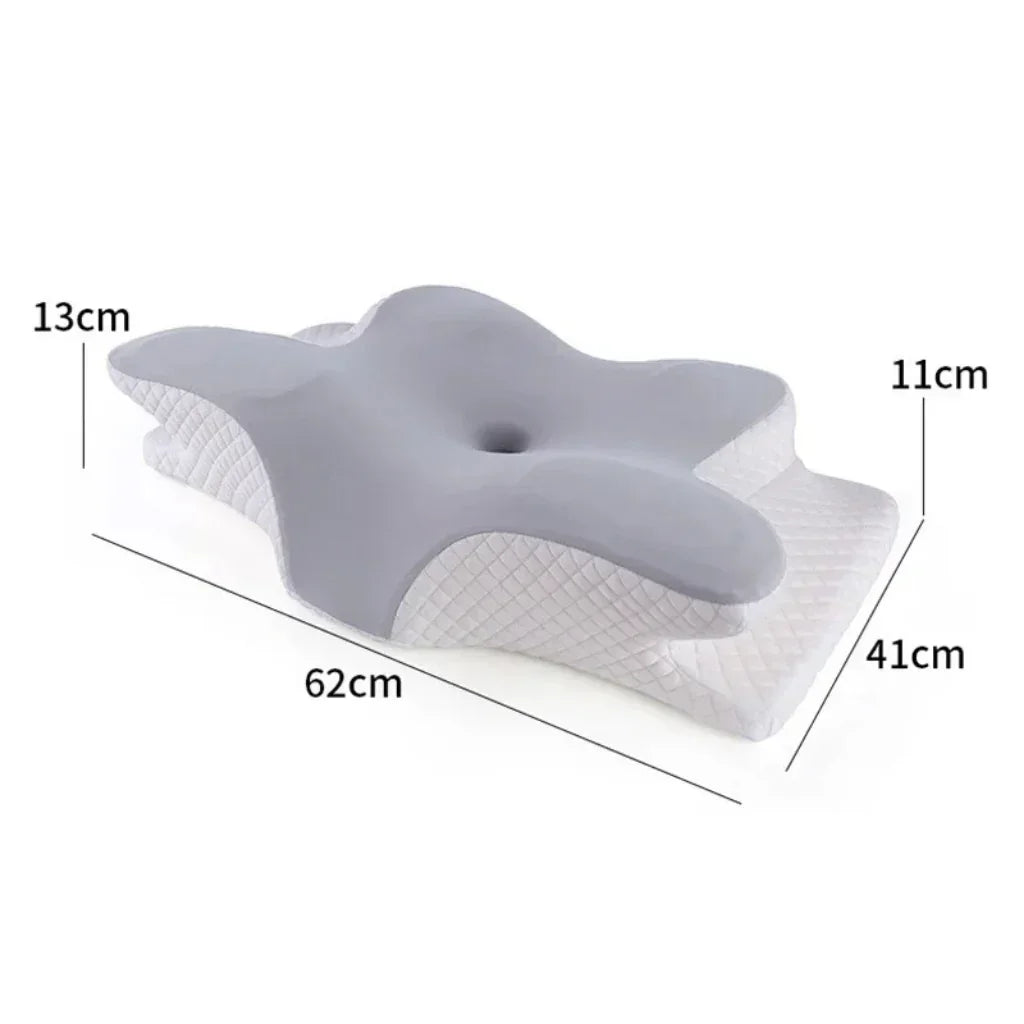 Ergonomisches Schlafkissen mit höhenverstellbarem Memory-Foam-Design