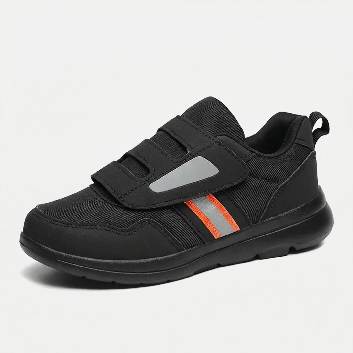 Valgora Sneaker vollständig aufgeklappt für einfaches Einsteigen – Draufsicht