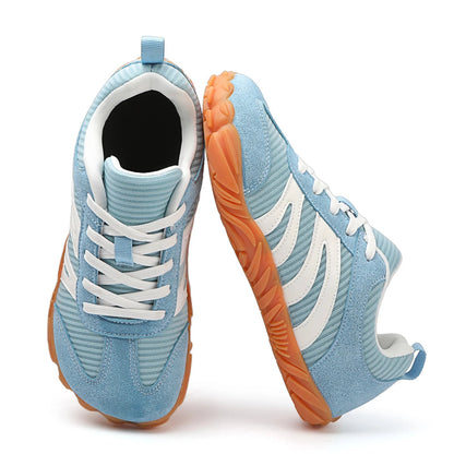Rovik Unisex Sneaker in Blau mit klassischer Schnürung und Profilsohle