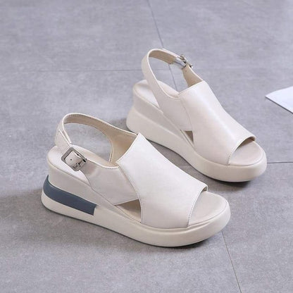 Selina Damen-Sandalen Schwarz – Ansicht von oben