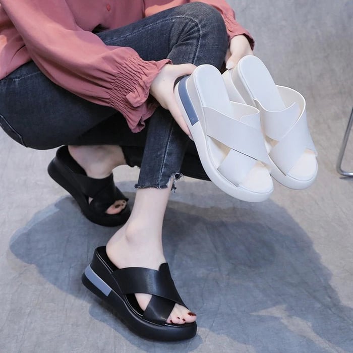Selina Damen-Sandalen getragen – Komfort im Alltag