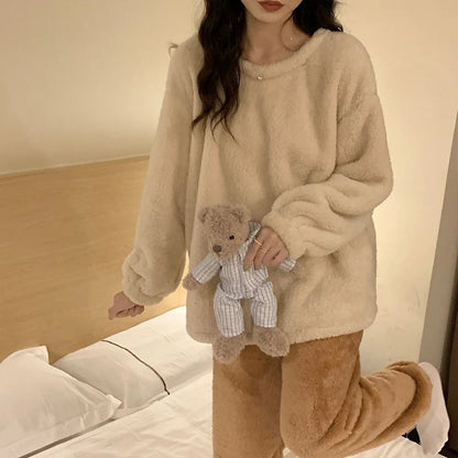 Damen Fleece-Set Selva in Farboption C01