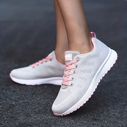 Unisex-Sneaker in Grau für Damen und Herren – leicht und atmungsaktiv
