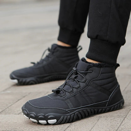 Torvyn Herren Winterschuhe in Marineblau – Frontansicht