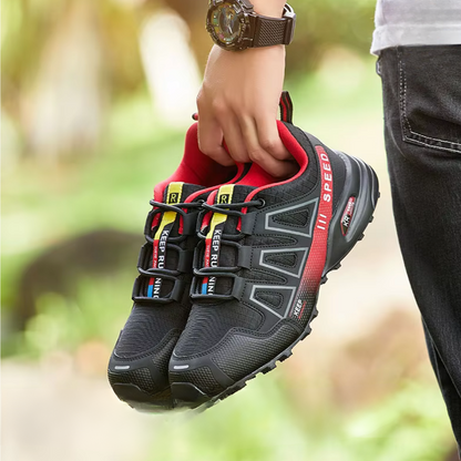 Trekkaro Wanderschuhe in Lila für Damen, Seitenansicht