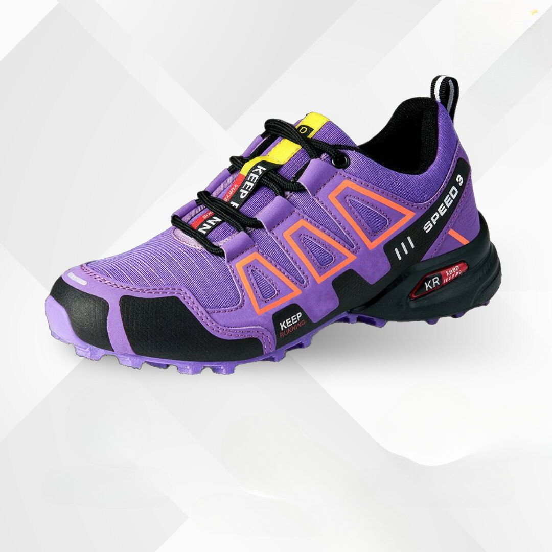 Trekkaro Wanderschuhe für lange Touren, Profilsohle Nahaufnahme