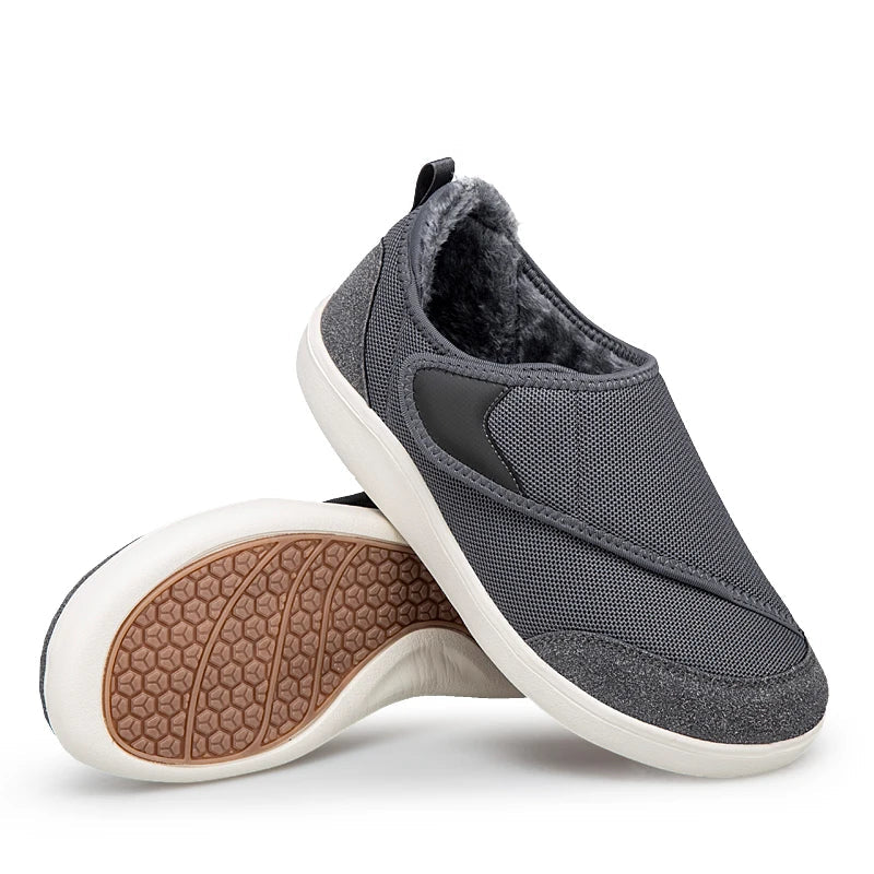 Velmor Winterschuhe in Grau mit flexibler Laufsohle