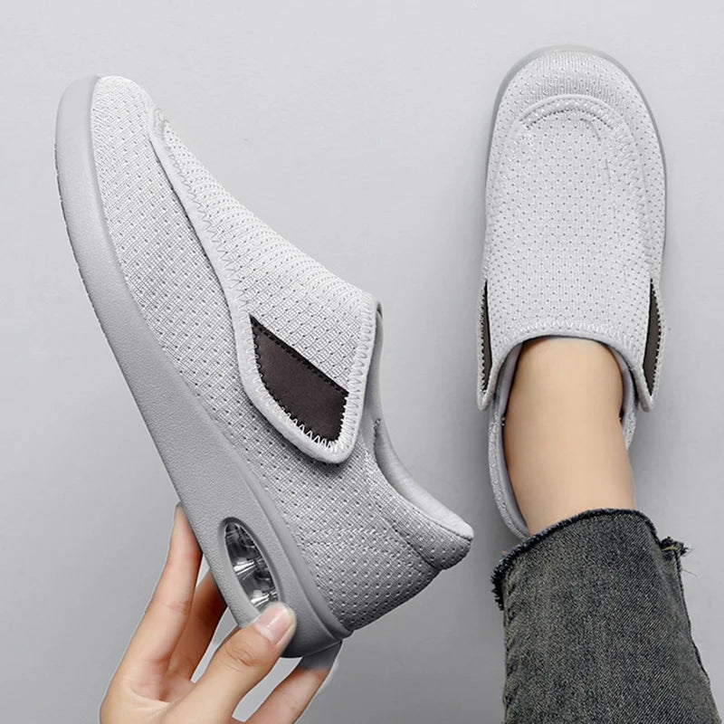Veltia orthopädische Walkingschuhe – leichte Konstruktion Sohlenansicht