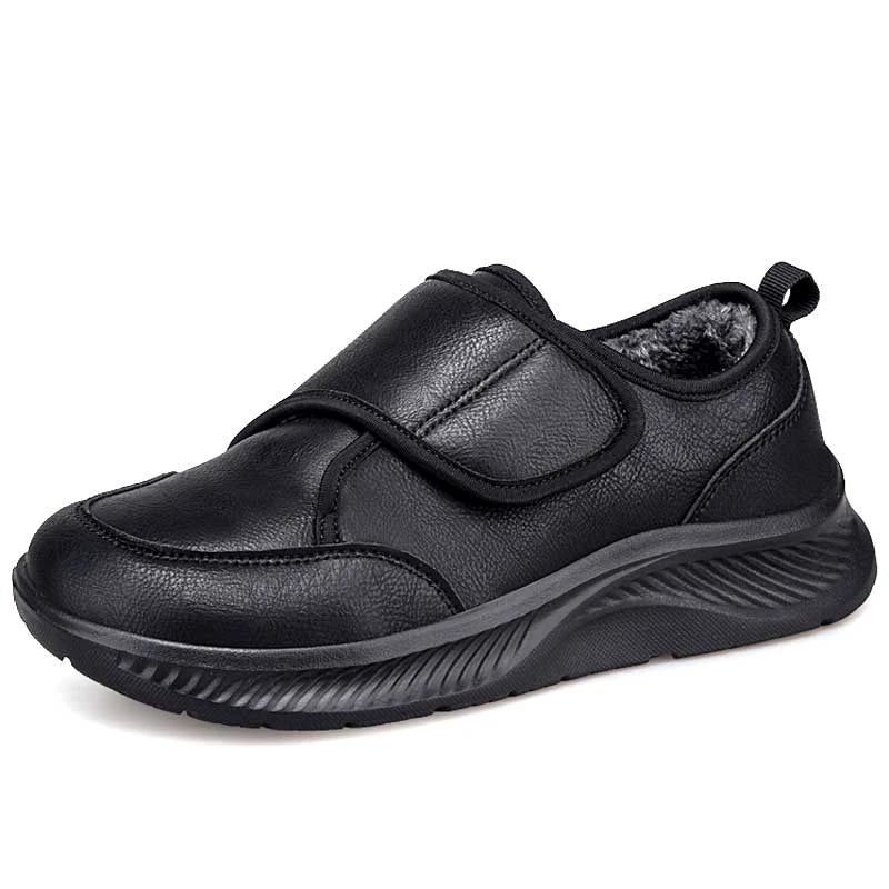 Schwarzer Slip-on Sneaker mit offenem Rist für Damen