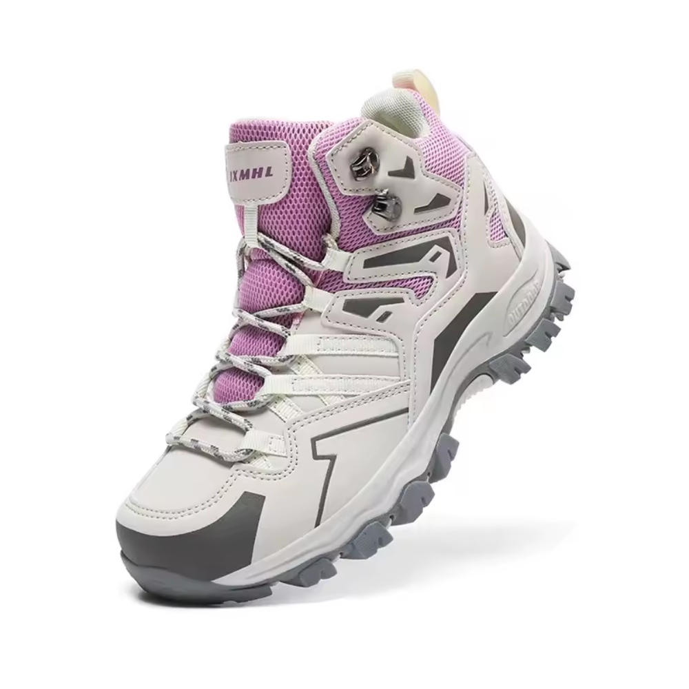 Vestra Damen Trekkingschuhe in Lila mit Antirutsch-Gummisohle