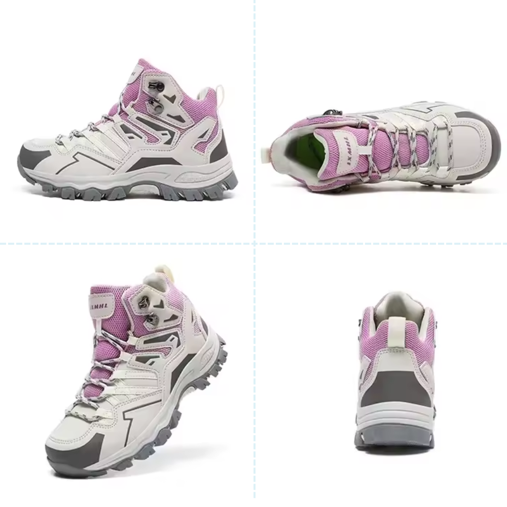 Vestra Trekkingschuhe Damen – Nahaufnahme atmungsaktives Mesh-Material