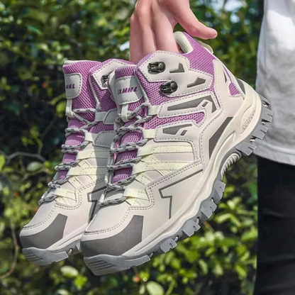 Vestra Wanderschuhe Damen – mittlere Knöchelstütze im Detail